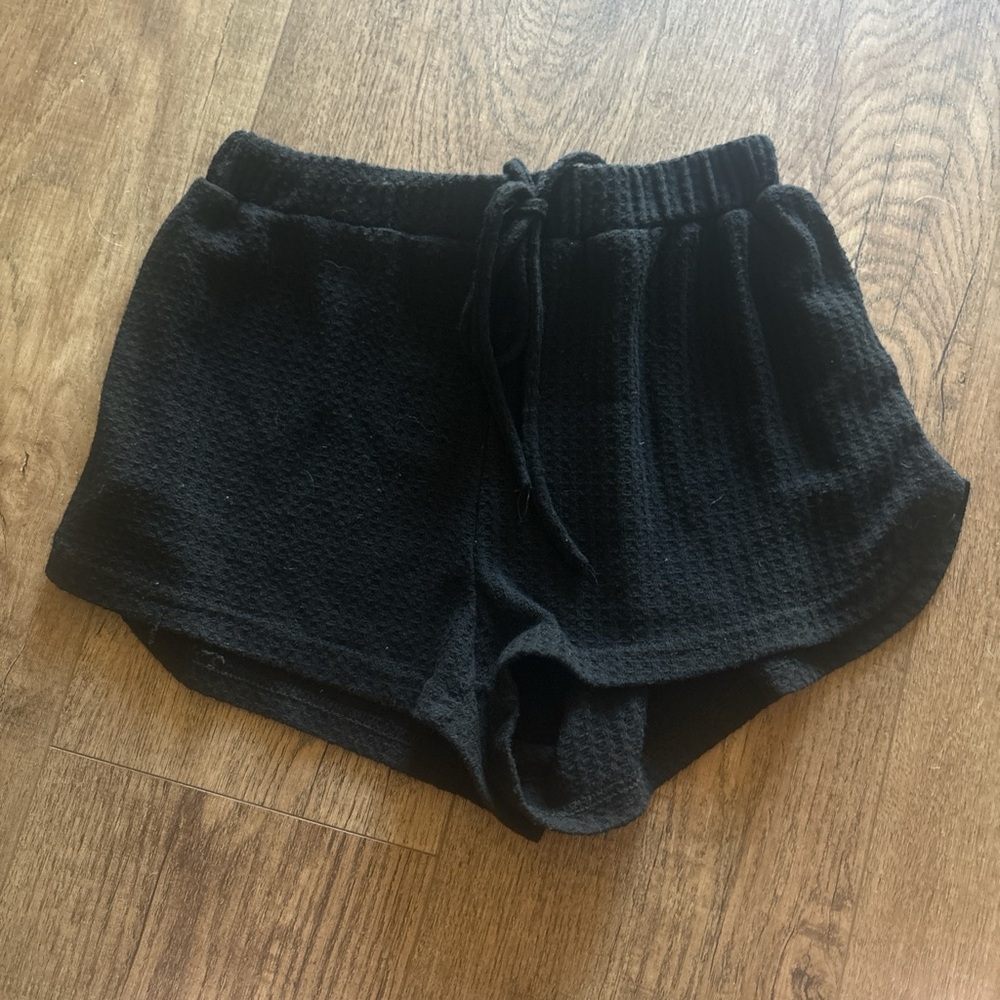 Women's Black lounge  comfy Shorts